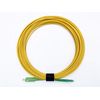 Elfcam - Fiber Optic Cable SC/APC to LC/APC OS2 Singlemode Simple LSZH, Yellow (2m)