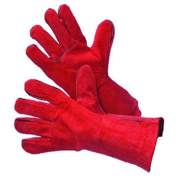2PR WELDING GLOVES FULL WELTED & LINED IN HIGH-GRADE SHOULDER SPLIT COWHIDE - L