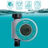 Gilmour Single Outlet Water Timer for Garden Hose, Programmable Automatic Watering System, LCD Screen, Rain Delay, Battery Operated