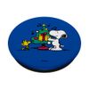 Peanuts Snoopy and Woodstock Holiday Tree PopSockets Swappable PopGrip
