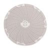Dickson 4" Circular Chart Recorder Paper, 0 to 300 psi, 7 Days, 60/Box