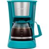 Holstein Housewares 5 Cup Teal Coffee Maker Compact Auto Pause Function