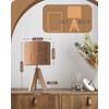 EDISHINE Small Table Lamp, Rustic Bedside Table Lamp for Nursery Bedroom Kids