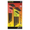 Bondhus 20499 ProHold Ball End Hex L-Wrenches Double Pack, 22 Pc.