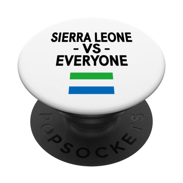 Sierra Leone Independence Flag Vs Everyone PopSockets Swappable PopGrip