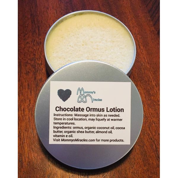 Chocolate Ormus Monoatomic Gold Manna Body Lotion, Moisturizing Silky Cream