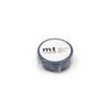 MT Washi Masking Tape - Smoky Blue - 1 Roll