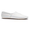 Rumpf 1037 Gymnastics Shoes Rubber Sole Gymnastics Dance Yoga Pilates Slippers, White
