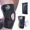 Caspe Knee Brace Compression Sleeve Patella Adjustable Knee Wrap for Arthritis