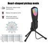 USB Condenser Microphone W/ Stand Laptop Desktop PC Podcast Studio Recording Mic