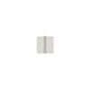 Deltana S35r414 Residential Thickness Radius Hinge, Bright Nickel