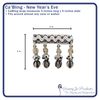 Granny Jo Products Ca 'Bling, Black/White, 1 Ounce