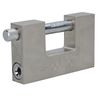 Padlock Steel Security Shutter Lock Container Door 100mm Rotating Shackle TE722