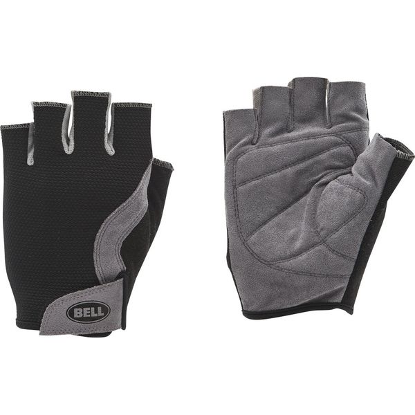 Bell Breeze HF Mesh Cycling Gloves, Black/Grey, Small/Medium