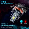 For Jeep Compass 2011 2012 2013 LED Headlights Hi/Lo & Fog Lights Bulbs