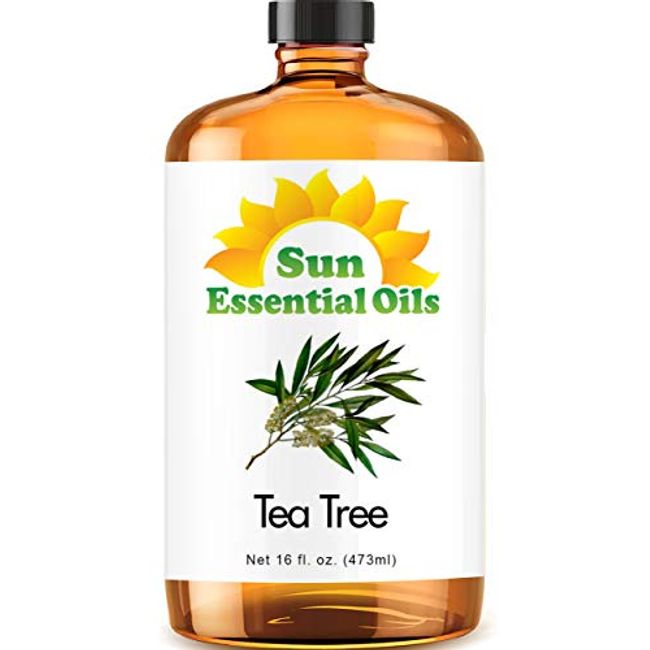 Sun Essential Oils 16oz - Tea Tree Essential Oil - 16 Fluid Ounces