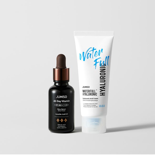 [2-piece set] Jumiso All Day Vitamin Pure C 5.5 Blemish Serum 30ml + Hyaluronic Acid Cream 100ml