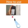 2pcs Video Doorbell Key Replacement Tool for Ring Video Cameras，Battery Doorbell Key Replacement Tool