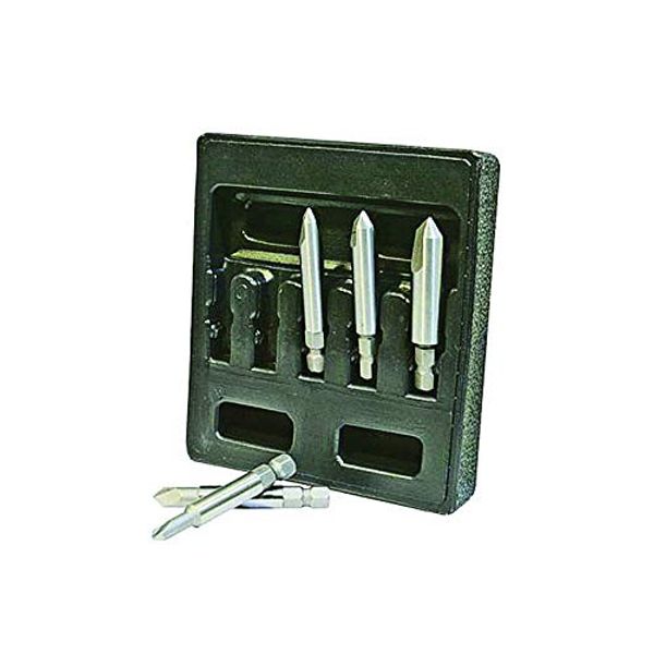 Broken Damaged Screw Extractor Removal Remover Garage Workshop Tool Bit Set