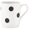 kate spade new york Deco Dot Mug, 1 Count, White