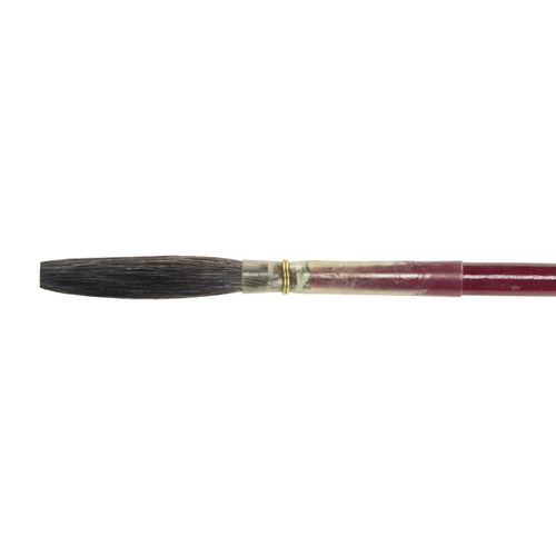 Andrew Mack Brown Kazan Squirrel Hair Lettering Quill Series 179L Size 8