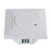 Infrared PIR Motion Movement Sensor Adjustable Light Alarm Switch On Off Security Indoor Interior Wall Surface Recessed Mounted 9M Range