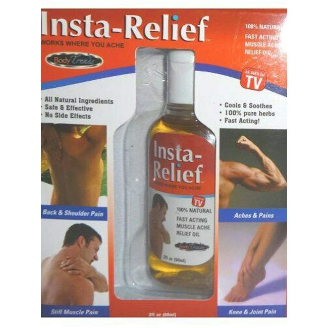 Body Trends Insta-relief 100% Natural Muscle Ache Oil