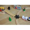Locorico- Wooden Train Crossing (4 Ways Rotating)