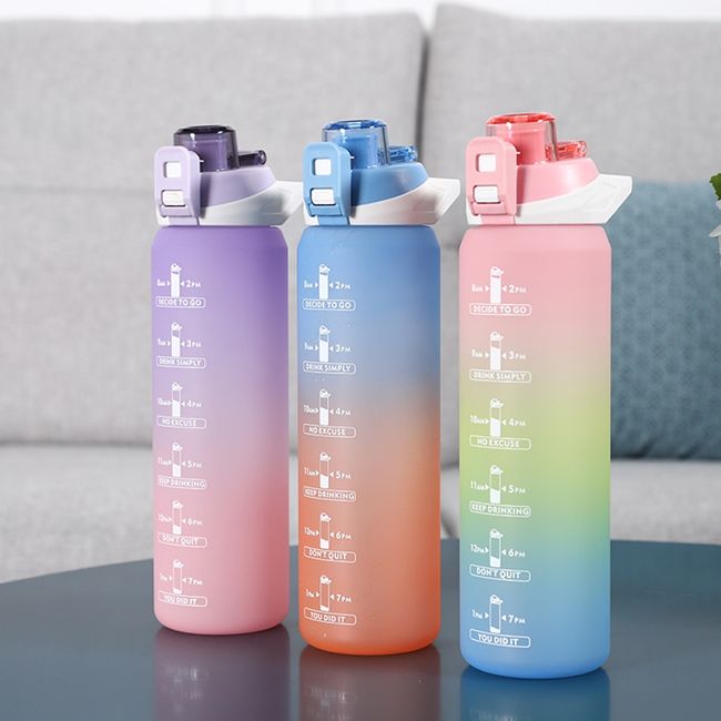 New 400ml Running Water Bottle Hiking Water Holder Fitness Water Bottles  With Dust Cover Water Bag