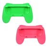 FYOUNG Controller Hand Grip Compatible with Joy Con for Switch & OLED Model, Comfort Remote Holder Accessories (4 Pack) - Red,Blue,Green,Pink