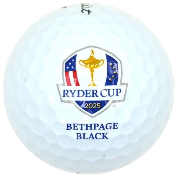 2025 RYDER CUP (Bethpage Black) Titleist ProV1 Logo GOLF BALL