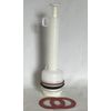 Mansfield 2 Piece Toilet Replacement Flush Valve w/ 2 Extra Seal, Easy install.