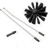 Pellet Stove Vent Pipe 4" Brush & 48" Cleaning Rod Kit