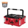 Durable 22-In Large Portable Tool Box Modular Storage System for Easy Transport