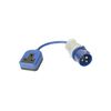 Mercury 424.011 Caravan Trailing Mains Socket Adaptor