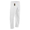 ProForce Gladiator 6oz Karate Pants w/Elastic Waist - White - Size 5