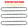 16Inch Chainsaw Chain FOR McCulloch Pro Mac 4700,ProMac 2046AV,Silver Eagle 2818