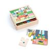 Vilac 2643 House Wooden Puzzle, Multi-Color