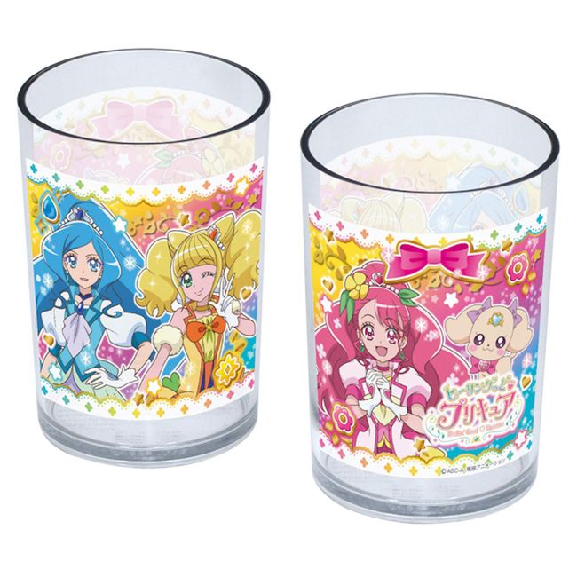 Komori Resin Healing Pretty Cure Tumbler Set, 2P, 7.8 fl oz (200 ml)