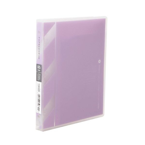 Kyokto LN53PU Binder Papel Rule Blu-ray Acte 20 Holes A5 Purple