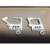 100x Plastic Security Seal Easy Lock tool boxes drums NUMBERED 1" FIRE safety 