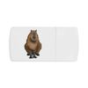 Azeeda 'Sitting Capybara' Pill Box with Tablet Splitter (PI00012344)