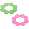 Nuby IcyBite Soothing Ring Teether 2pk - Colors May Vary