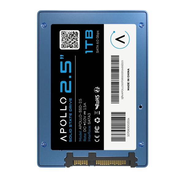 Replacement APOLLO High Performance 2.5" SSD 3D TLC Nand 1TB