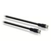 Philips SWV2156W/17 RG6 Coaxial Cable (15m, Black)