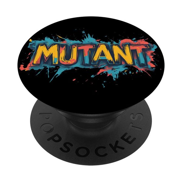 Buntes Mutant-Spruch-Outfit PopSockets Klebender PopGrip