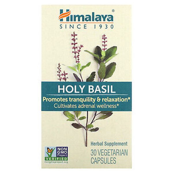 Holy Basil, 30 Vegetarian Capsules