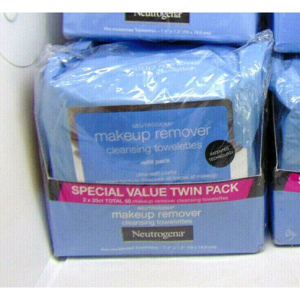 NEUTROGENA Makeup Remover Cleansing Towelettes 2 x 25ct