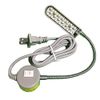 20 Led 110v Light Magnetic Mounting Base Working Gooseneck Lamp for Home or Sewing Machine