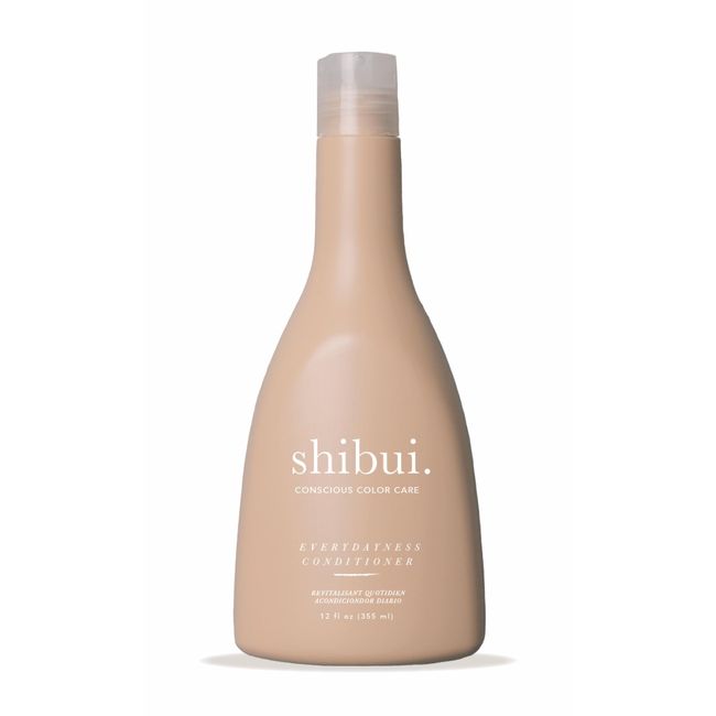 SHIBUI Conscious Color Care Everydayness Conditioner with Peach & Babassu Oils and Silicone Free - for Healthy and Clean Hair - for Fine to Medium Hair, 12 Fl Oz